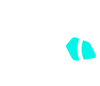 HTM Logo White Turquoise House